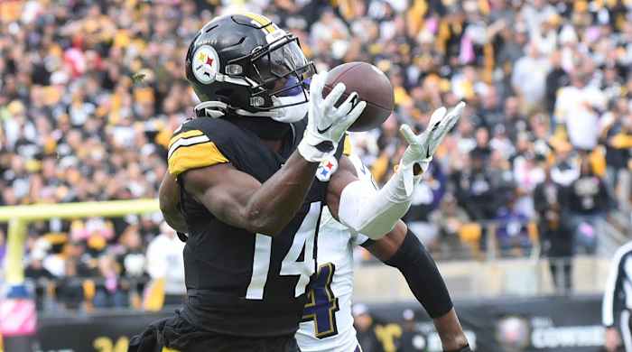 Pittsburgh Steelers wide receiver George Pickens